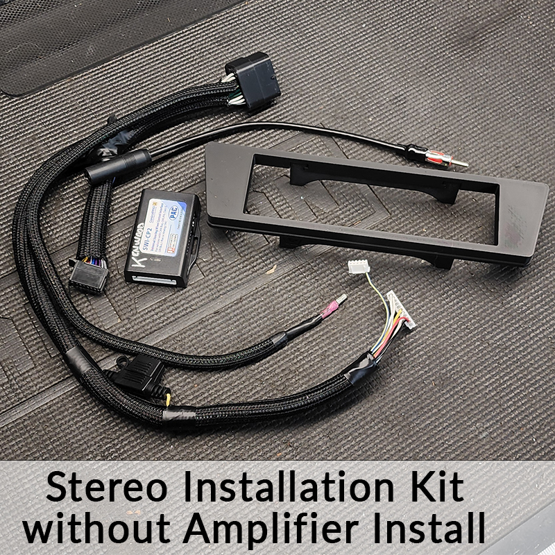 Kit without Amp (Kenwood)