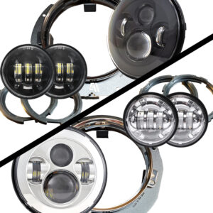 Voyager/Vaquero PnP LED Headlight PLUS Aux Light Conversion